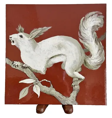 Buy Minton Art Pottery  Studio Kensington Gore England Terracotta Ceramic Tile • 189.69£