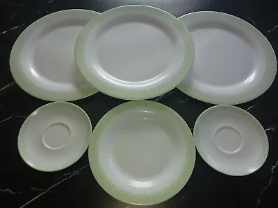 Buy 6PC Martha Stewart Everday MTW35 Set Dinner Plates Salad Plate Saucers France • 14.18£