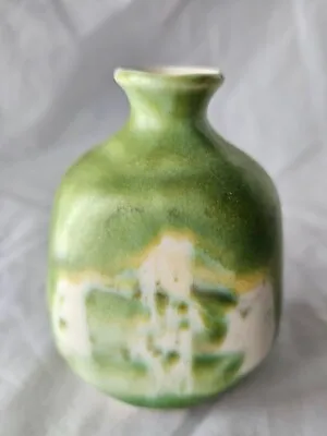Buy Scottish Aviemore Studio Pottery Vase, Circa 1970’s, Retro Funky Design (b) • 22£