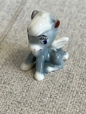 Buy Baby Pegasus Wing Rare WADE Whimsies Walt Disney Hatbox Collectible Dog Figurine • 12£