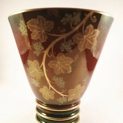 Buy RARE Carlton Ware 1950s Rouge Royale Vine Pattern 7  Inches Large Vase • 200.10£