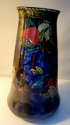 Buy Vintage Rubens Ware Hand Painted Pomegrante Vase (1912-1937) • 120.64£