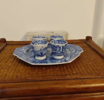 Buy Vintage Copeland Spode Eggcup Tray Complete With Eggcups • 72.50£