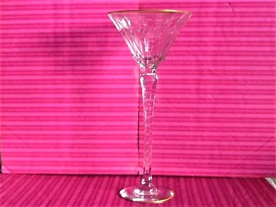 Buy Royal Brierley  Champagne Glass~11.1/2 High - With Gold Rim And Foot • 19.99£