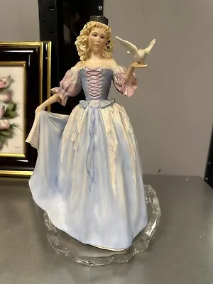 Buy Faberge Princess Of The Ice Palace On Crystal Franklin Mint  Perfect Condition • 39.99£