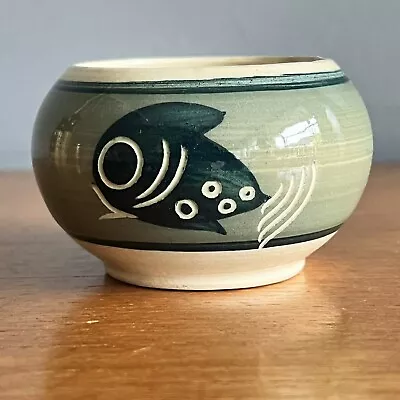 Buy Vintage Holkham Studio Pottery Small Fish Bowl  • 14£