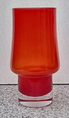 Buy A Riihimaki Riihimaen Lasi Oy Glass Vase - Perfect Condition • 4.99£
