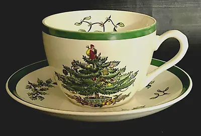 Buy Spode CHRISTMAS TREE S3324 Copeland/Spode Old Mark Cup & Saucer Set Near MINT • 16.61£