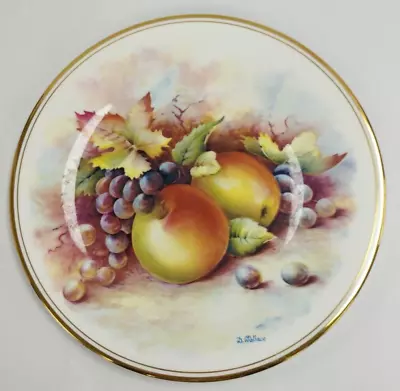 Buy Royal Vale Bone China 27cm Plate Fruit Decoration E20 P868 • 5.95£