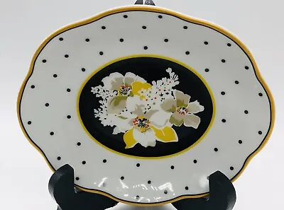 Buy Vera Bradley Oval Ceramic Dish Polka Dots & Floral  • 6.61£