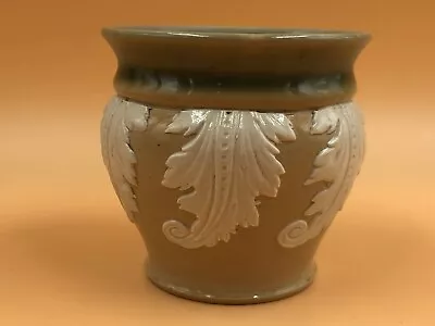 Buy Antique Royal Doulton Stoneware Small Pot. C1900. No: 2684. • 23.50£