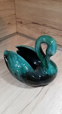 Buy Vintage Blue Mountain Pottery Canada Swan Bowl Large 8  Long • 16£