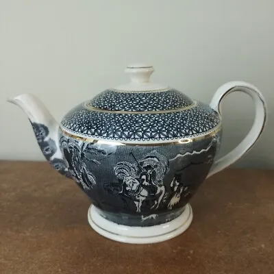Buy Vintage, Victoria Porcelain, Fenton 'Rustic' Pattern Teapot, 2 Pints  • 14.95£