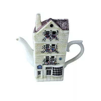 Buy Hazel England Bone China Sally Lunn's House MIni Teapot 1990s • 22.06£