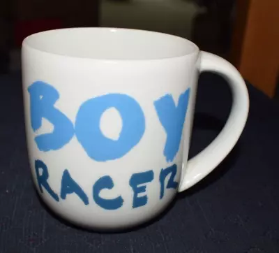 Buy Cheeky Mug By Jamie Oliver Boy Racer Royal Worcester White Quirky Cup • 8.99£