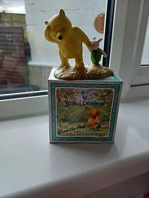 Buy Royal Doulton, Winnie The Pooh Collection, Pooh And Piglet - The Windy Day. • 13.75£