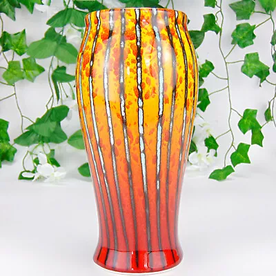 Buy Anita Harris Vase Hand Painted Brimstone Design English Studio Pottery 17cm • 89.99£
