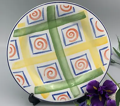 Buy Staffordshire Tableware Bright Spiral - 10,1/4  Dinner Plate. • 8.49£