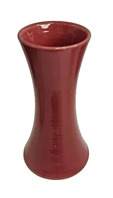 Buy Vintage Lovatt's Langley Ware Tall Dark Mauve/Rose Colour Pottery Vase England  • 40.27£