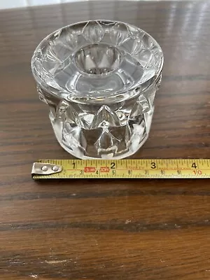 Buy Cut Glass Double Candle Holder  • 6.50£