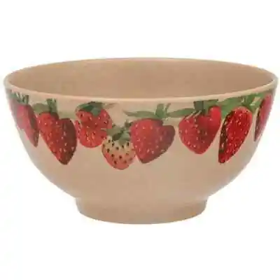 Buy Emma Bridgewater Bowl Strawberries Theme Made Of Rice Husk 15cm Serving Bowl • 9.07£