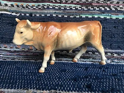 Buy Vintage Rare Painted Ceramic Large Farmyard John Beswick Cattle Bull Cow • 289.51£