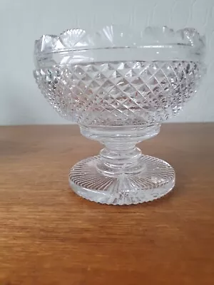 Buy Irish Tipperary Style Waterford Glass Cut Crystal Bowl Centerpiece. VGC  • 94.99£