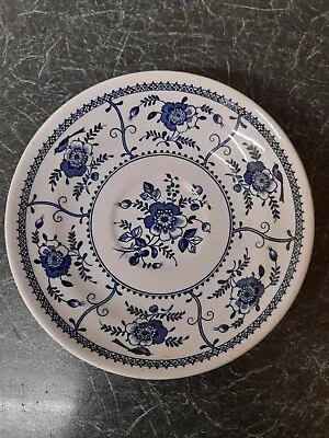 Buy Johnson Bros Blue And White Indies Pattern Deep Saucer  17cm  • 5£