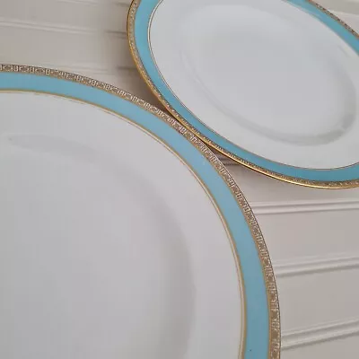 Buy Pair Vintage Royal Crown Derby 5th Avenue Dinner Plates - PLS READ DESCRIPTION  • 10.95£