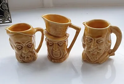 Buy 3 Small Toby Jugs By Lancaster  And Sandland • 6.50£