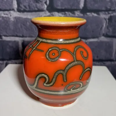 Buy Gouda Flora – Small Vase In The Tokio Pattern - 1960s/70s, 905 Design. Holland. • 35£