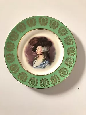 Buy Royal Staffordshire Dinner Or Display Plate Lady Portrait Gainsborough Vintage • 19.18£