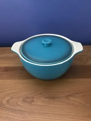 Buy Mason Cash Elite Fusion Lidded Casserole Dish With Handles In Blue, Teal • 7.50£