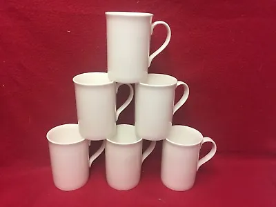 Buy Mugs White Bone China (Trent) Set 6 • 27£