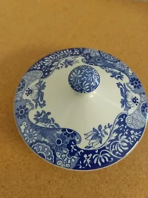 Buy Spode Blue Italian Replacement Storage Jar Lid - Chipped • 3.99£