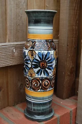Buy Jersey Pottery Vase 14 Inch High. Small Under Base Chip. • 32.99£