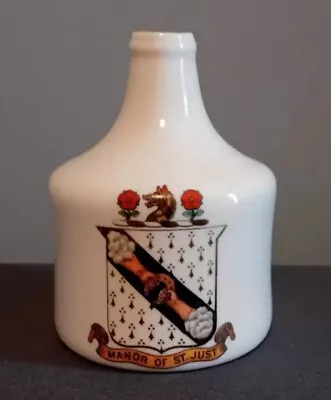 Buy Rare Vintage W. H Goss Crested China Sack Bottle Dredged From The Dart • 9.99£
