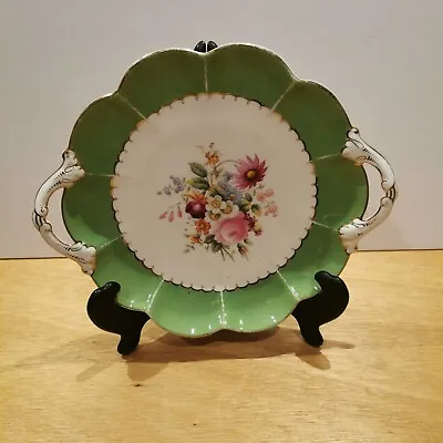 Buy George Jones And Sons Crescent China Serving Plate Vintage With Double Handles  • 19.99£