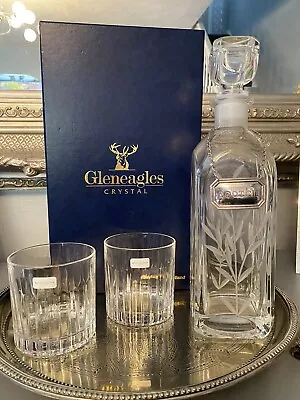 Buy Scotland Crystal Decanter And Glasses • 80£