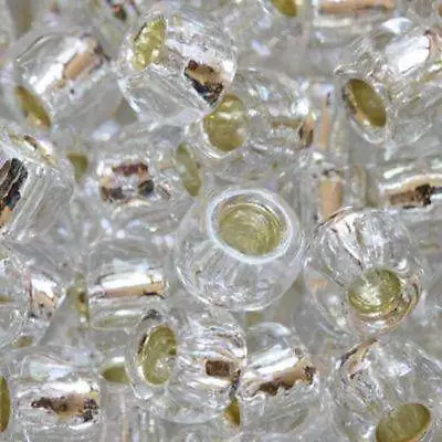 Buy Toho Size 6/0 Japanese Seed Beads - 10g Crystal, Magenta, Ivory • 2.50£