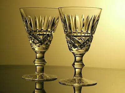 Buy Waterford Crystal Tramore White Wine Glasses Pair Mint Made In Ireland, 5  Tall • 69£
