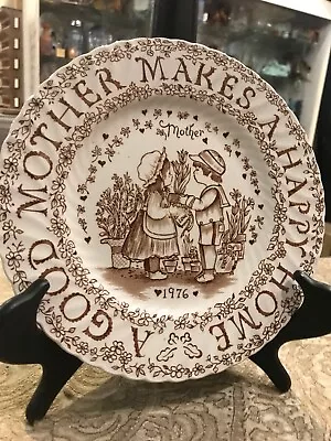 Buy Vintage Mothers Plate Mother Stafforshire Plate Sheffield 9” • 9.48£