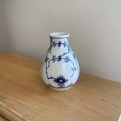 Buy RARE Royal Copenhagen Blue Fluted Hotelware Vase 2271 Excellent 1stQ 1969-74 • 439.56£