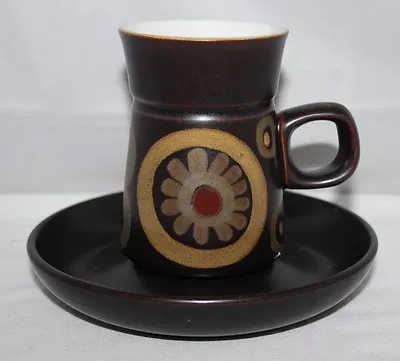 Buy Denby Pottery - Arabesque - Coffee Cup And Saucer - Vgc • 9.99£