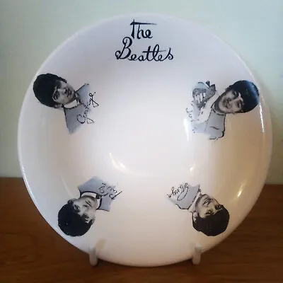 Buy Original 1964 The Beatles Washington Stamped Pottery Cereal Bowl Made In England • 39.99£