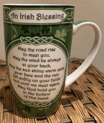 Buy Coffee Mug Ireland Bone China Shamrock Garden The Irish Blessing New & Unused • 9.99£