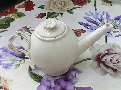 Buy Leeds Ware Classical Creamware Teapot Very Good • 50£