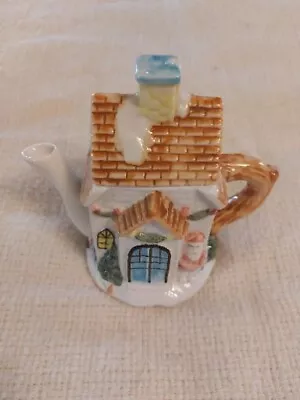 Buy Cute Vintage Santa House Teapot • 9.73£