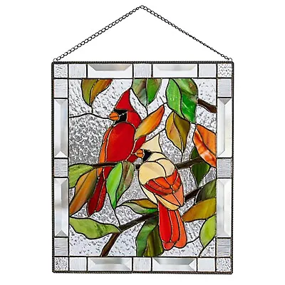 Buy Hummingbird Stained Glass Window Hangings Bird Suncatcher Panel Windows Decor UK • 10.90£