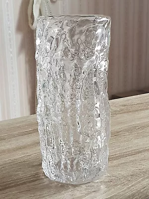 Buy Whitefriars Glass Pat No 9691 Textured 9  Flint Bark Vase Geoffrey Baxter • 200£